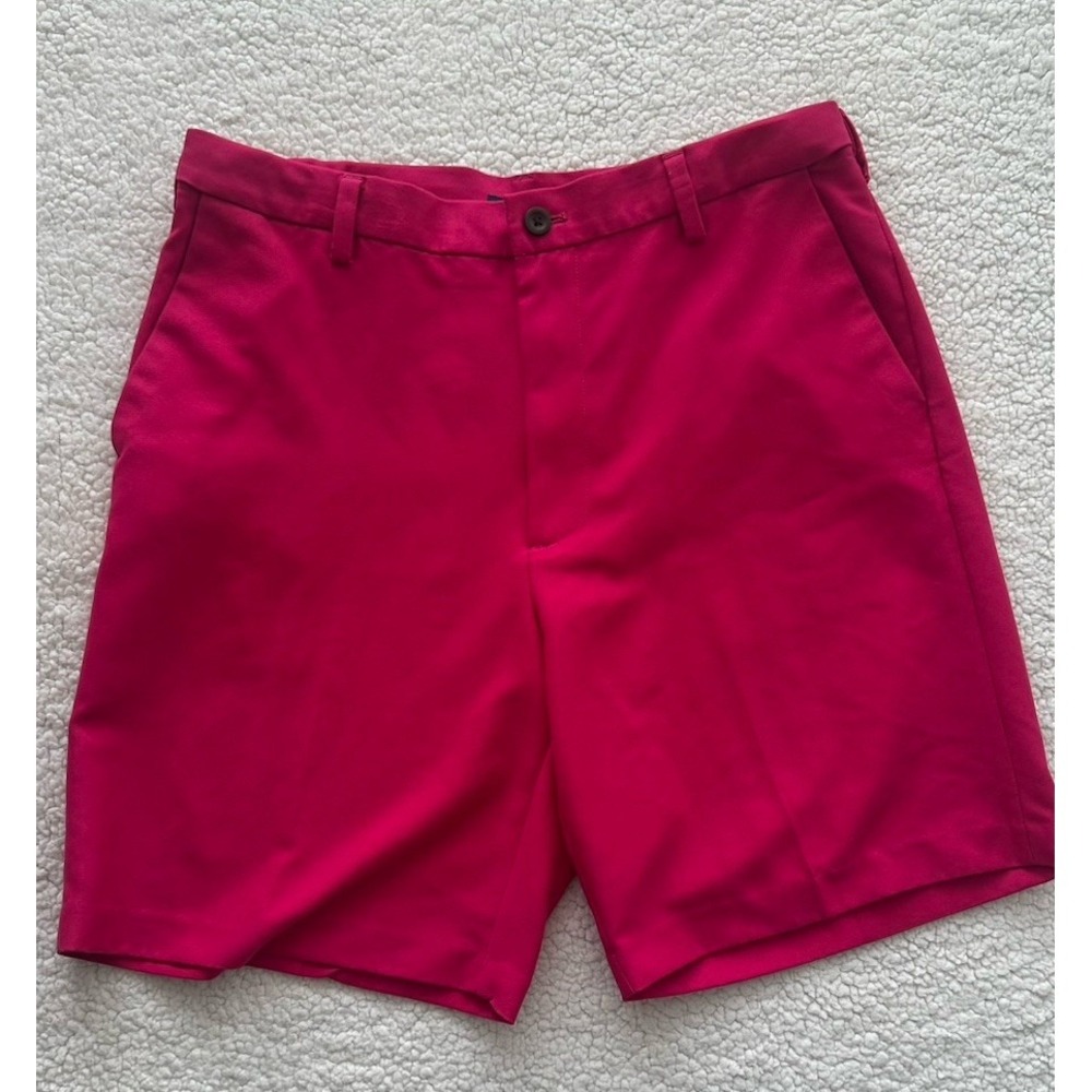 Chaps Golf 78 Golf Shorts Men's 34 Hot Pink Fuchsia Lightweight Slash Pockets